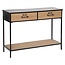 Console 2 Drawers - Baris - Black - L. 112 cm