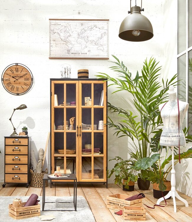 Ladekast - Chiffoniere - Zwart - Baris - 5 Laden