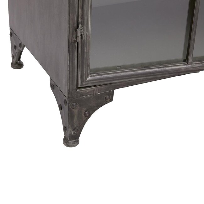 Sideboard with 2 doors - Broc - Grey - 102x101 cm