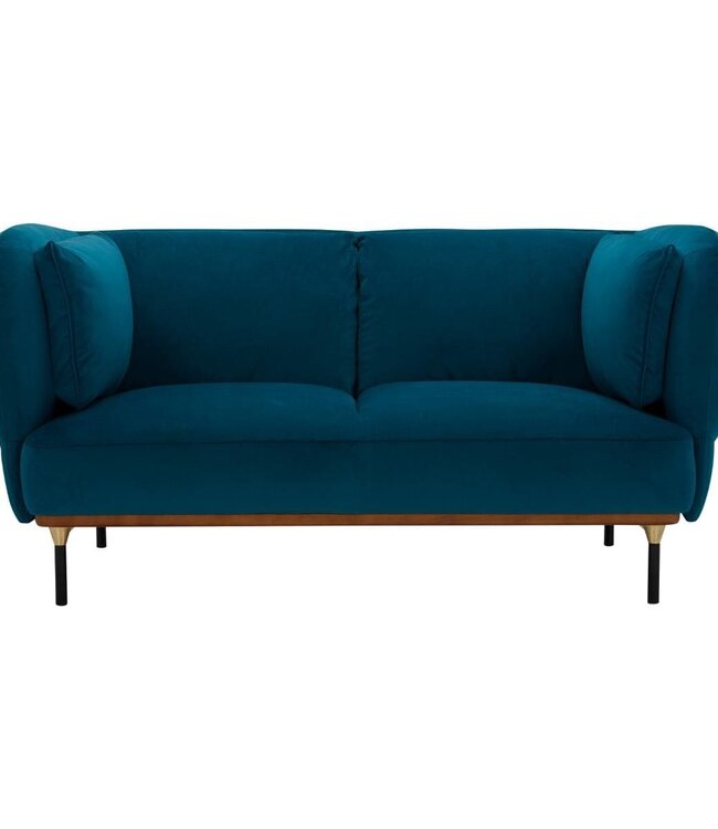 Sofa - Isée – 2-seater - mouse grey - contemporary design