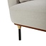 Sofa - Isée – 2-seater - mouse grey - contemporary design