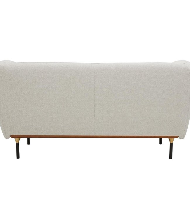 Sofa - Isée – 2-seater - mouse grey - contemporary design