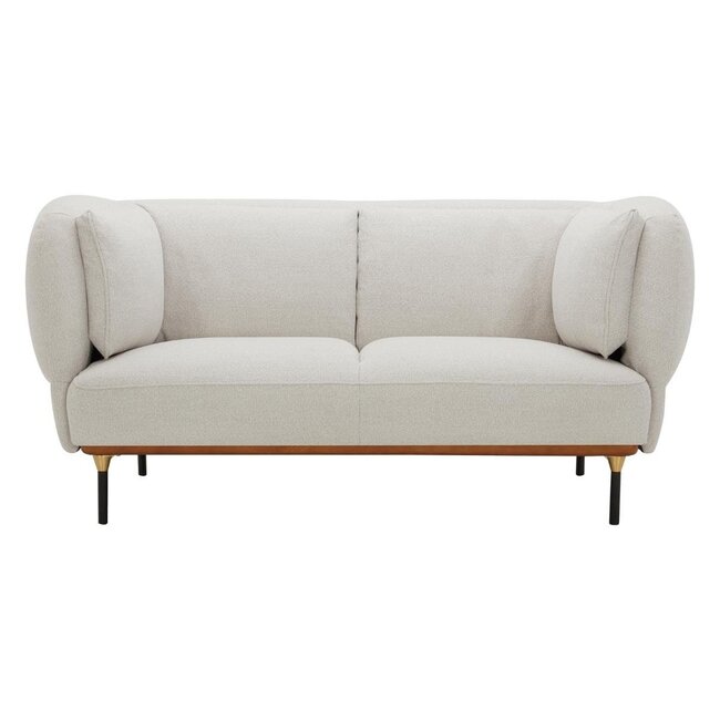 Sofa - Isée – 2-seater - mouse grey - contemporary design
