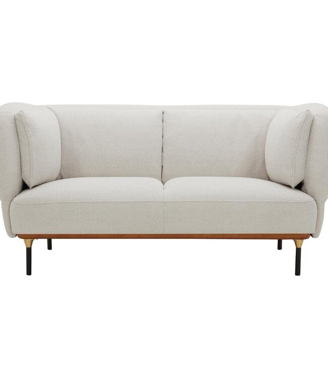 Sofa - Isée – 2-seater - mouse grey - contemporary design