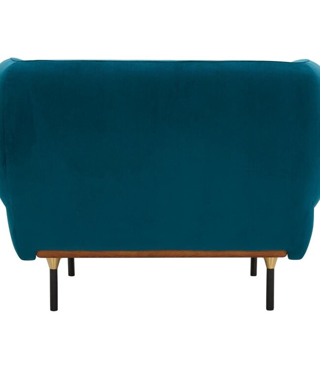 Fauteuil - Isée - muisgrijs - eigentijds design