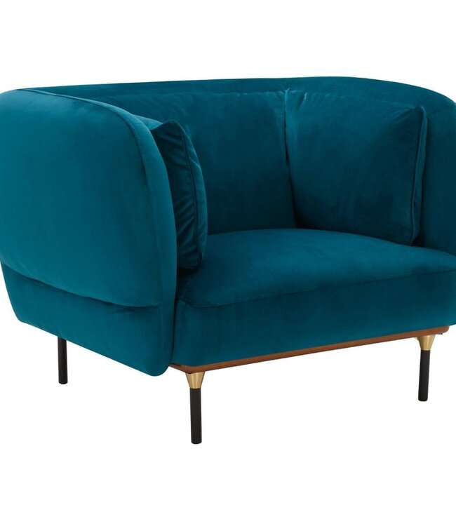 Armchair - Isée - mouse grey - contemporary design