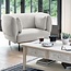 Armchair - Isée - mouse grey - contemporary design