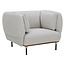 Armchair - Isée - mouse grey - contemporary design