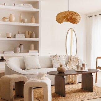 Atmosphera Sofa - Ostuni - 3-seater - Bouclette