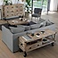 Bank - Odilon - 3-zits - Grijs - Comfortabel en Trendy