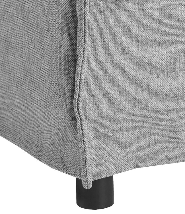 Bank - Odilon - 3-zits - Grijs - Comfortabel en Trendy