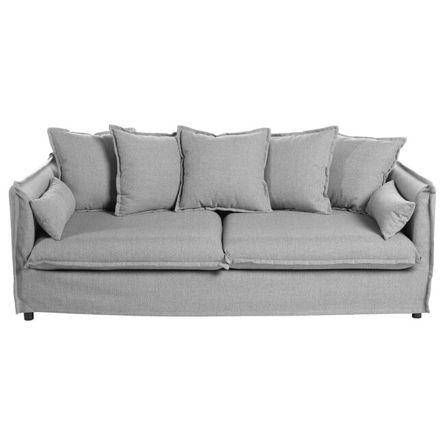 Sofa - Odilon - 3-seater - Grey - Comfortable and Trendy