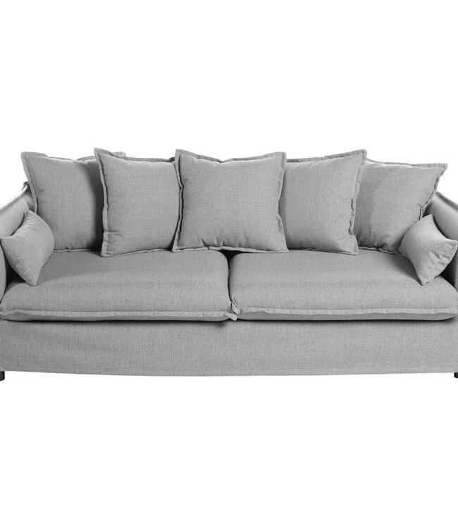 Sofa - Odilon - 3-seater - Grey - Comfortable and Trendy