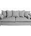 Sofa - Odilon - 3-seater - Grey - Comfortable and Trendy