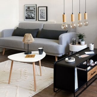 Atmosphera Convertible Sofa - Jacket - 3-seater - Mouse Gray