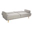 Convertible Sofa - Jack - 3-Seater - Mouse Grey