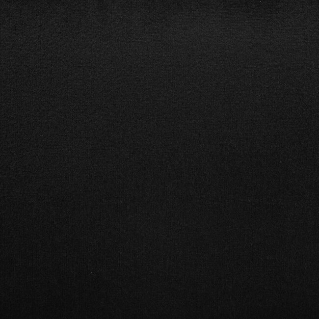 Fluwelen bankje - Salome - Zwart -  100x35 cm