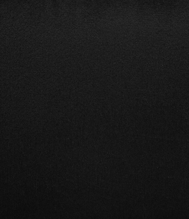 Velvet bench - Salome - Black - 100x35 cm