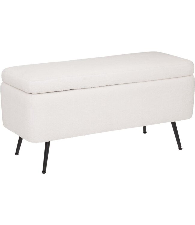 Storage Bench - Aurora - White - 100x40 cm