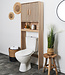 Home Deco Design Toiletmeubel - Klaus - 166 cm - Bruin