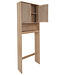 Design Toiletmeubel - Klaus - 166 cm - Bruin