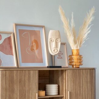 Atmosphera Safari-Maske - Ornament - Höhe 47 cm