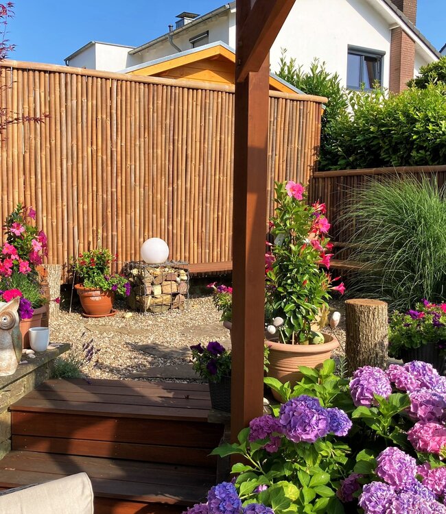 Bamboo screen - Roll-up fence - Wulung