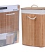 Foldable Laundry Basket – Bamboo – 40x30x60 cm