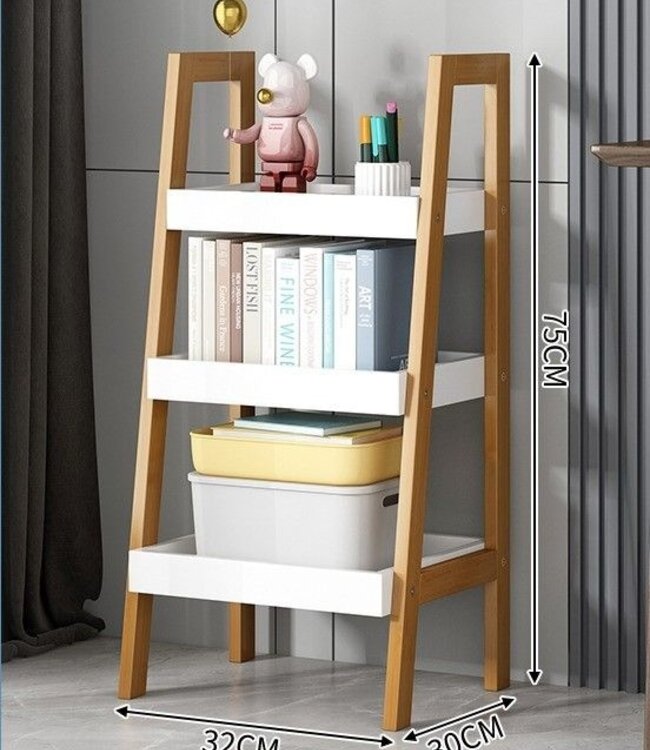 Wandrek met Schappen - 75 cm