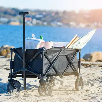 Redcliffs Bolderkar - Vouwbaar - 101x56x104 - Zwart