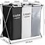 Ceruzo Laundry Basket 3 Compartments - Laundry Sorter