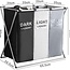 Laundry Basket 3 Compartments