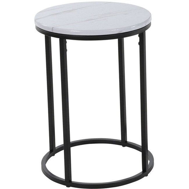 Marmerlook Bijzettafels Set van 2