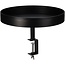 Tray Table with Clamp – Black – Ø36 cm