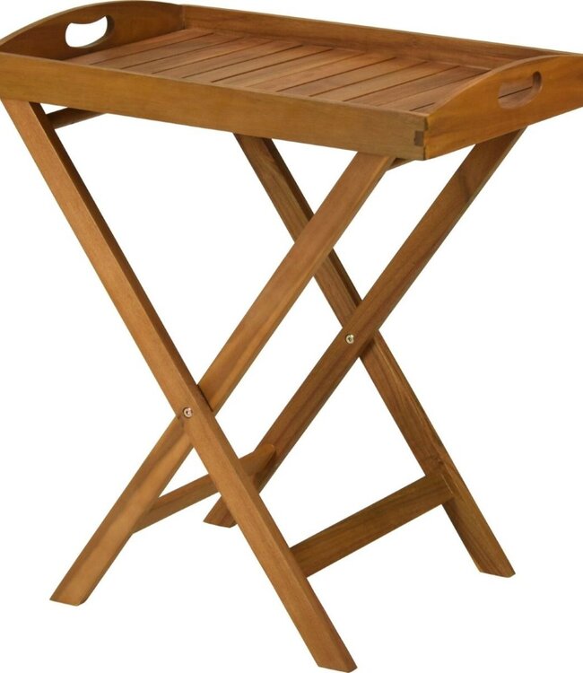 Tray Table Acacia – Foldable Butler Tray