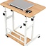 Mobile Laptop Table – Height Adjustable – 80x40 cm