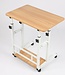 Laptoptafel met Rem - Bruin -  80x40 cm