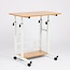 Laptoptafel met Rem - Bruin -  80x40 cm