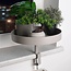 Tray Table with Clamp – Taupe – Ø36 cm
