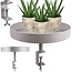 Tray Table with Clamp – Taupe – Ø36 cm