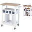 Stylish Kitchen Trolley - Rolling