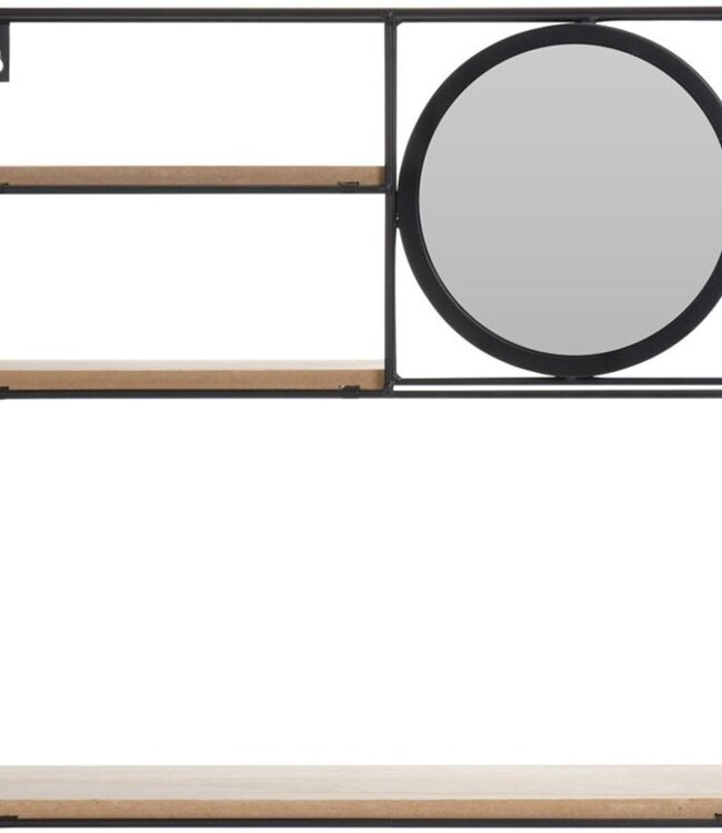 Wandrek met Spiegel - 3 planken