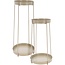 Plantenstandaard Set van 2 - Taupe - 46 + 58 cm