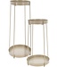 Plant Stand Set of 2 - Taupe -