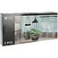 Trends4You Pflanzenständer 2er-Set - Taupe - 46 + 58 cm