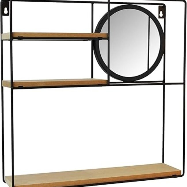 Wandrek met Spiegel - 3 planken