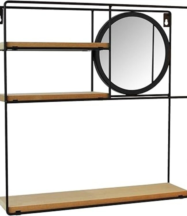 Wandrek met Spiegel - 3 planken