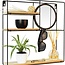 Wandrek met Spiegel - 3 planken