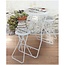Bartafel met 2 Stoelen - Wit