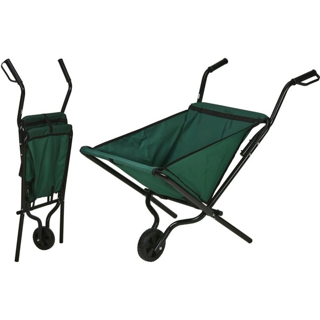 Foldable Wheelbarrow - Green